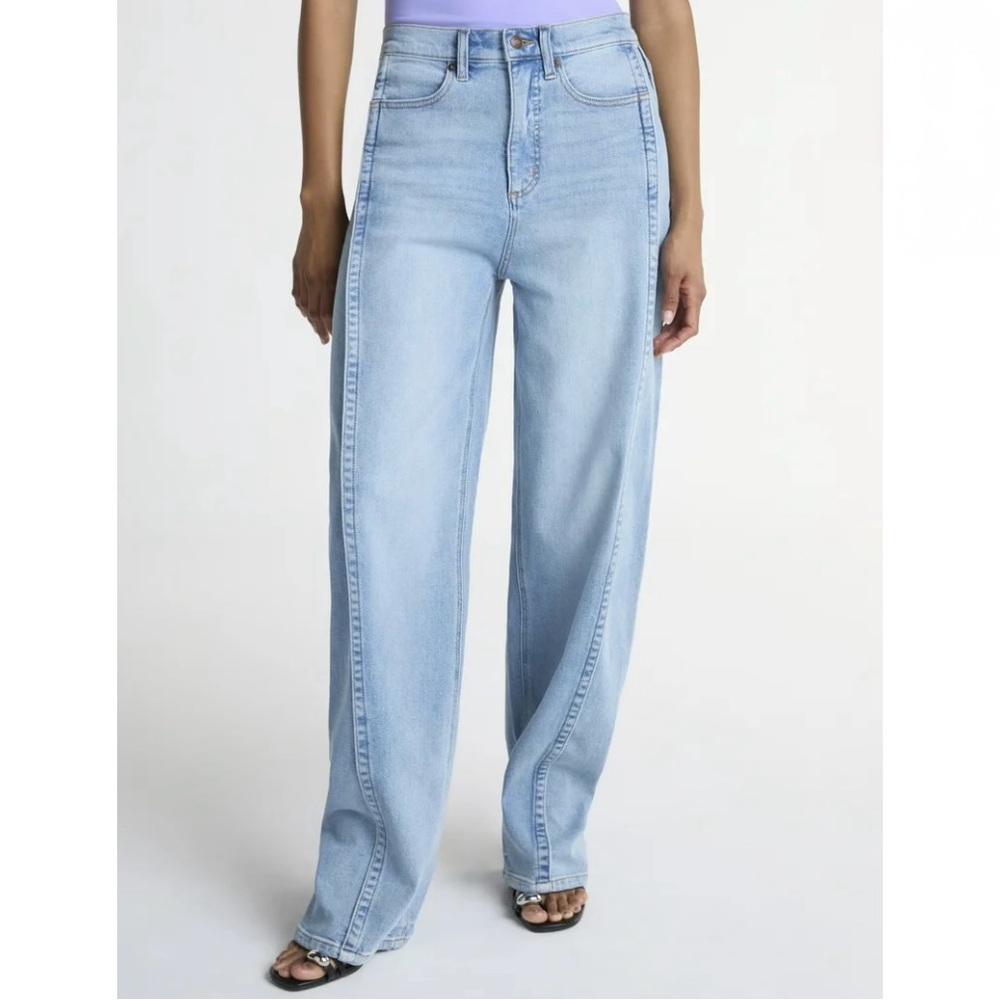 Scoop Women's Slouchy Barrel Straight High Rise Jeans Size 8
